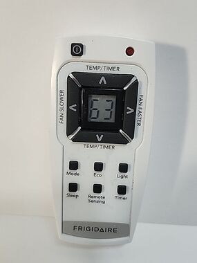 Frigidaire White Remote Control for HVAC - Digital Temp/Timer